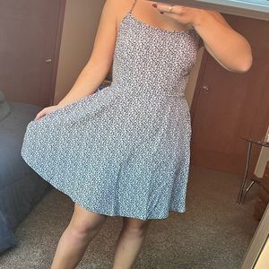 SHEIN Backless Floral Dress